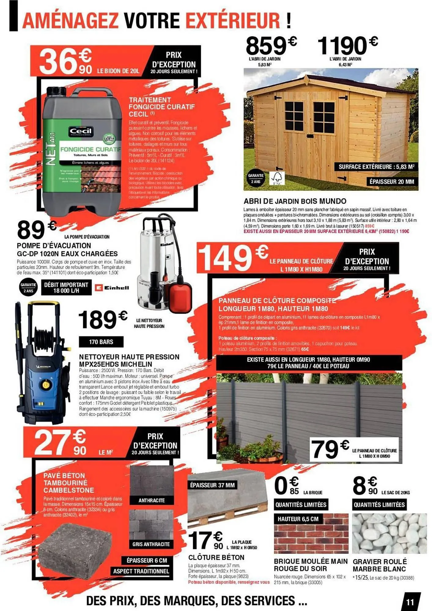 Catalogue Chretien Matériaux du 18 octobre au 10 novembre 2023 - Catalogue page 2