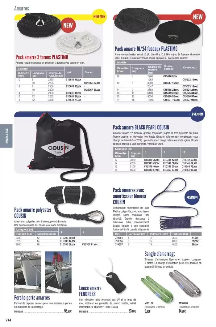 Catalogue Accastillage Diffusion 2025 du 1 janvier au 31 décembre 2025 - Catalogue page 216
