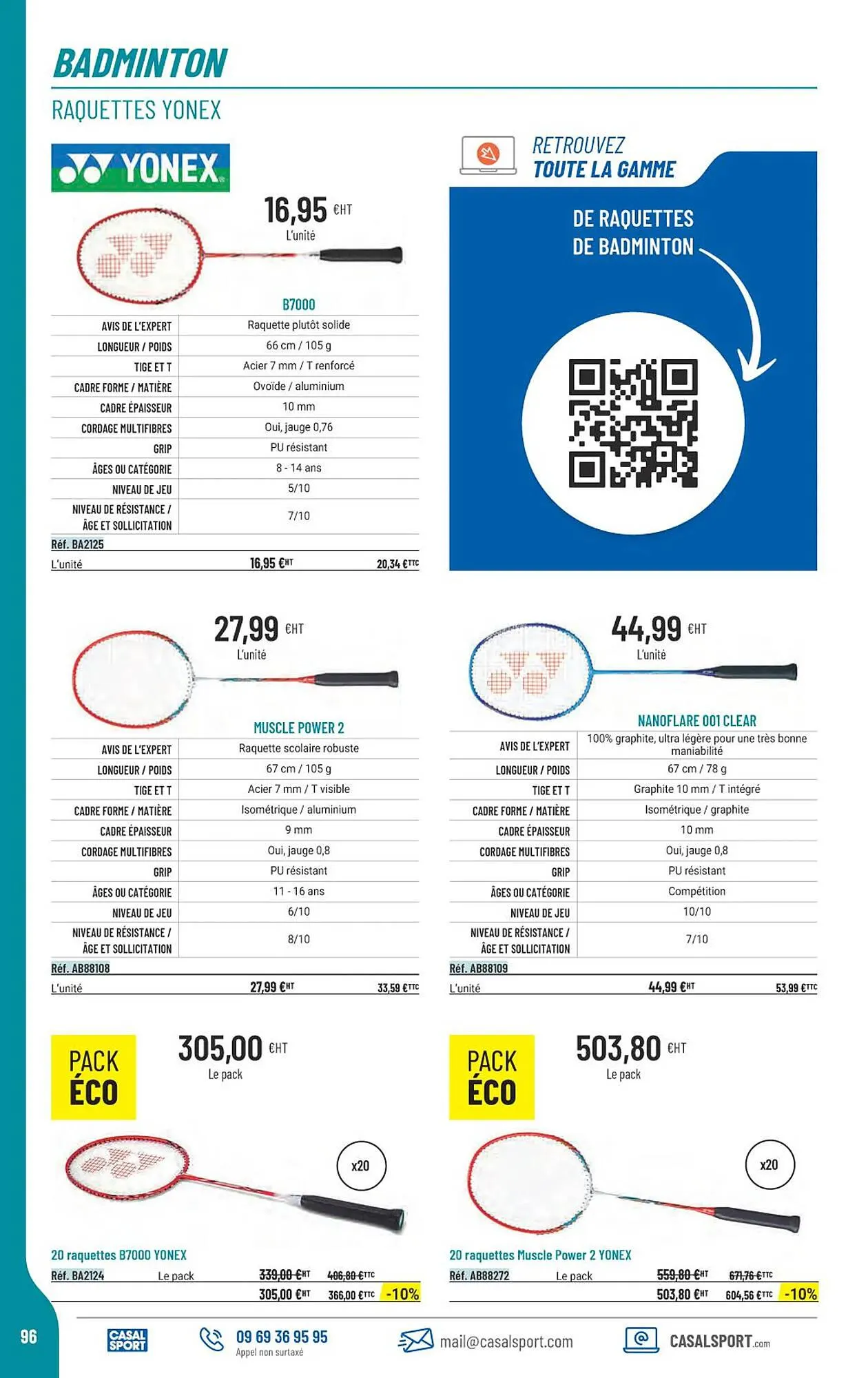 Catalogue Casal Sport du 22 janvier au 31 décembre 2026 - Catalogue page 68