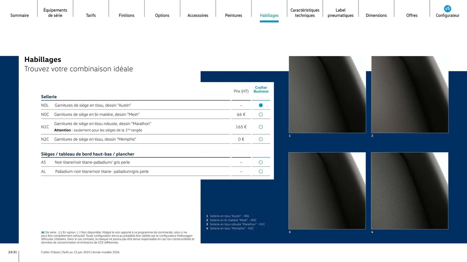 Catalogue Volkswagen du 7 août au 31 mars 2026 - Catalogue page 23