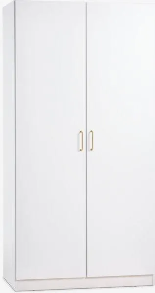 Armoire VIBY 101x200 2 portes blanc