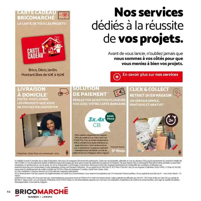 Le guide Projets intérieurs du 7 mars au 12 avril 2025 - Catalogue page 64