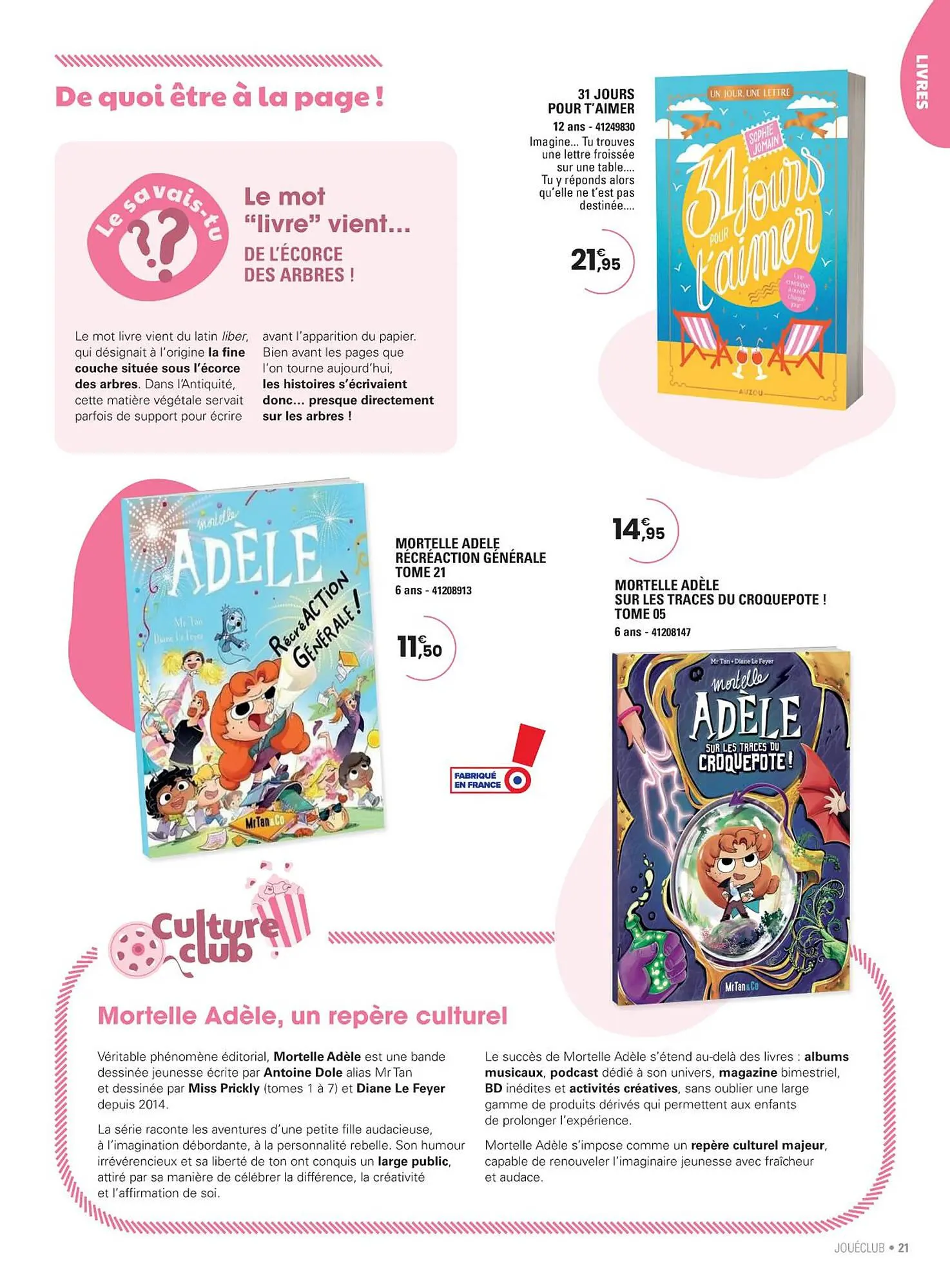 Catalogue JouéClub du 1 avril au 30 juin 2026 - Catalogue page 21