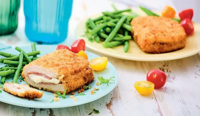 2 cordons bleus de poulet au comté A.O.P.