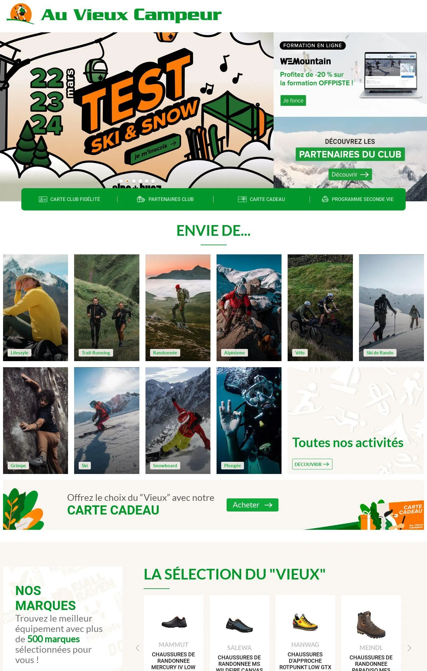 Au Vieux Campeur Catalogue actuel - 1