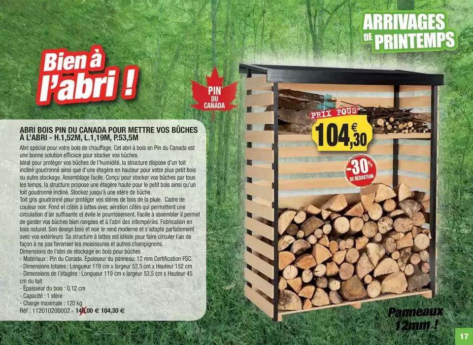 Arrivages de printemps du 6 février au 31 mai 2025 - Catalogue page 17