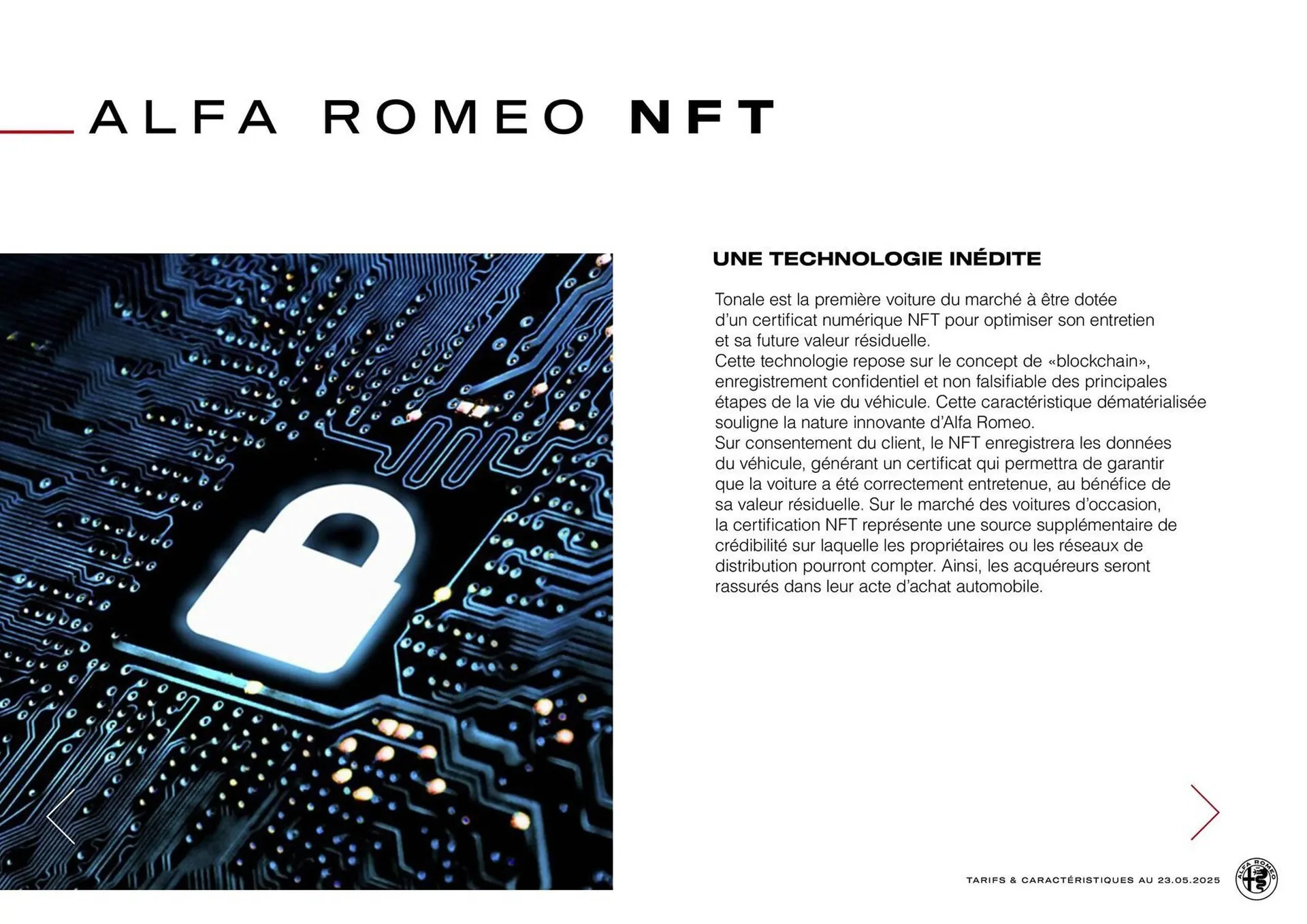 Catalogue Alfa Romeo du 13 juin au 13 juin 2026 - Catalogue page 19