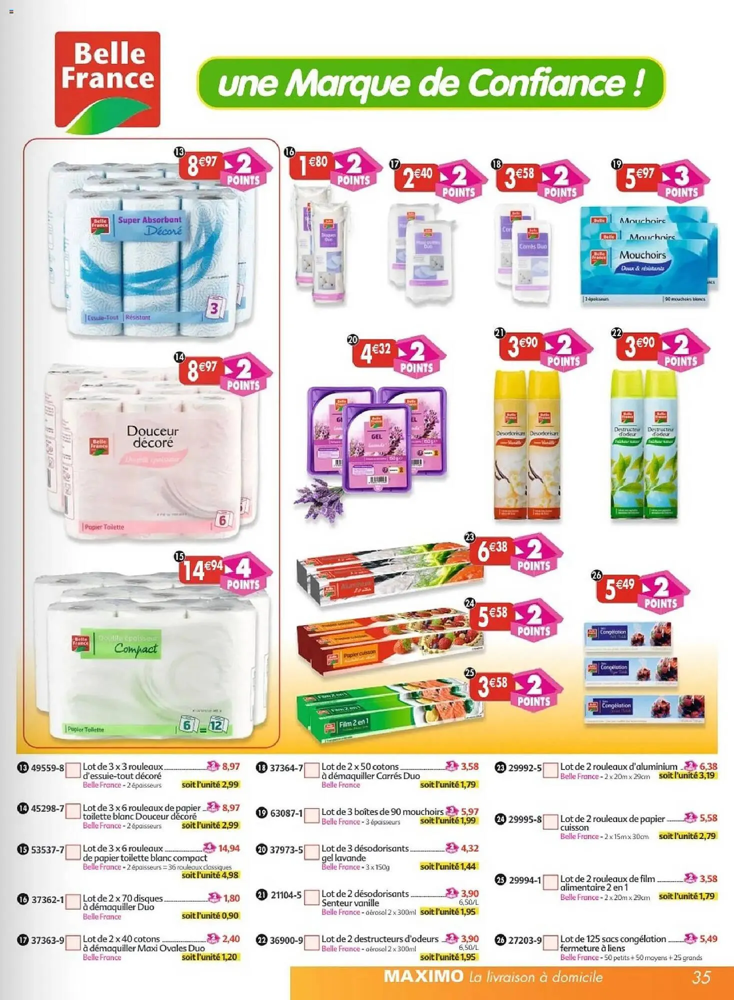 Catalogue Maximo du 2 mars au 29 mars 2026 - Catalogue page 35