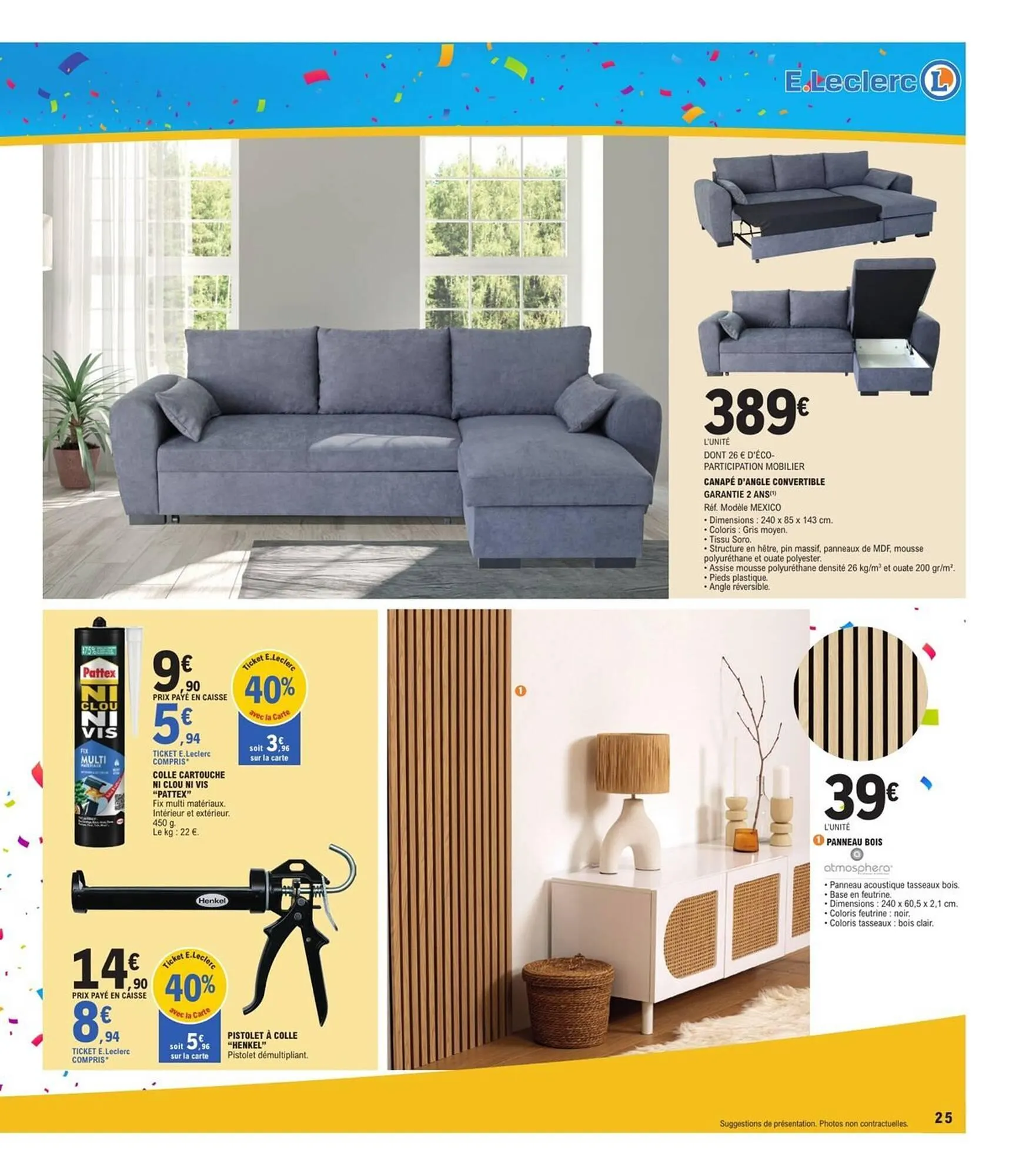 Catalogue E.Leclerc du 7 octobre au 18 octobre 2025 - Catalogue page 25