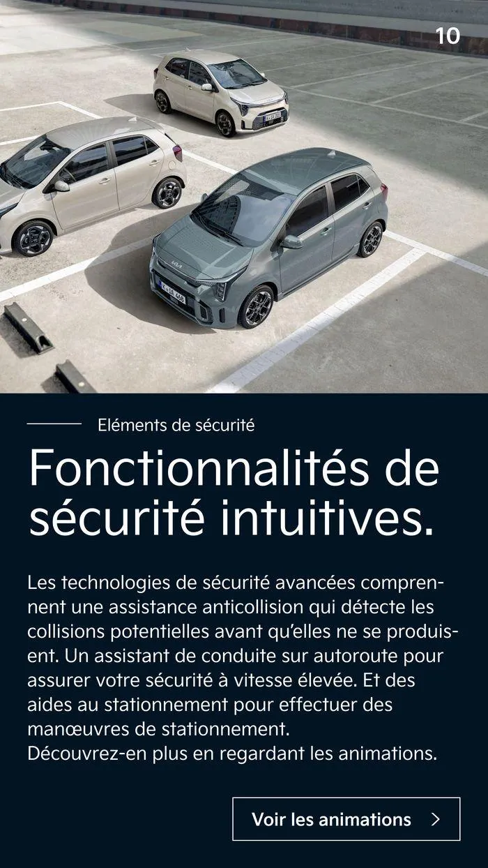 KIA Nouvelle Picanto  du 17 juillet au 8 juillet 2025 - Catalogue page 10