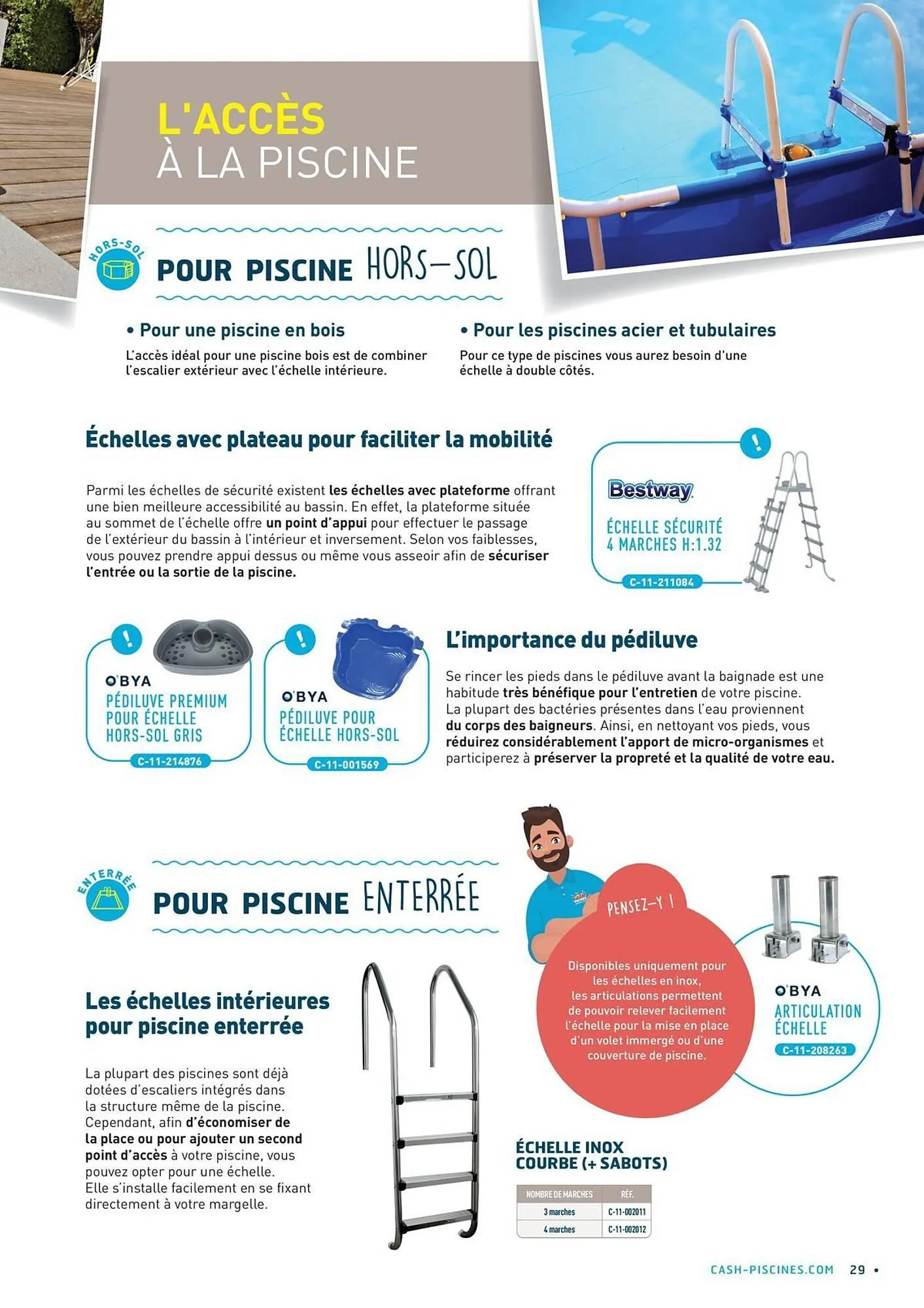 Catalogue Cash Piscines du 22 avril au 31 août 2025 - Catalogue page 29
