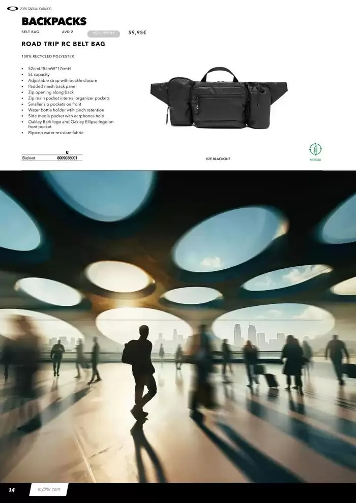 OAKLEY Casual 2025 du 27 mars au 31 décembre 2025 - Catalogue page 14