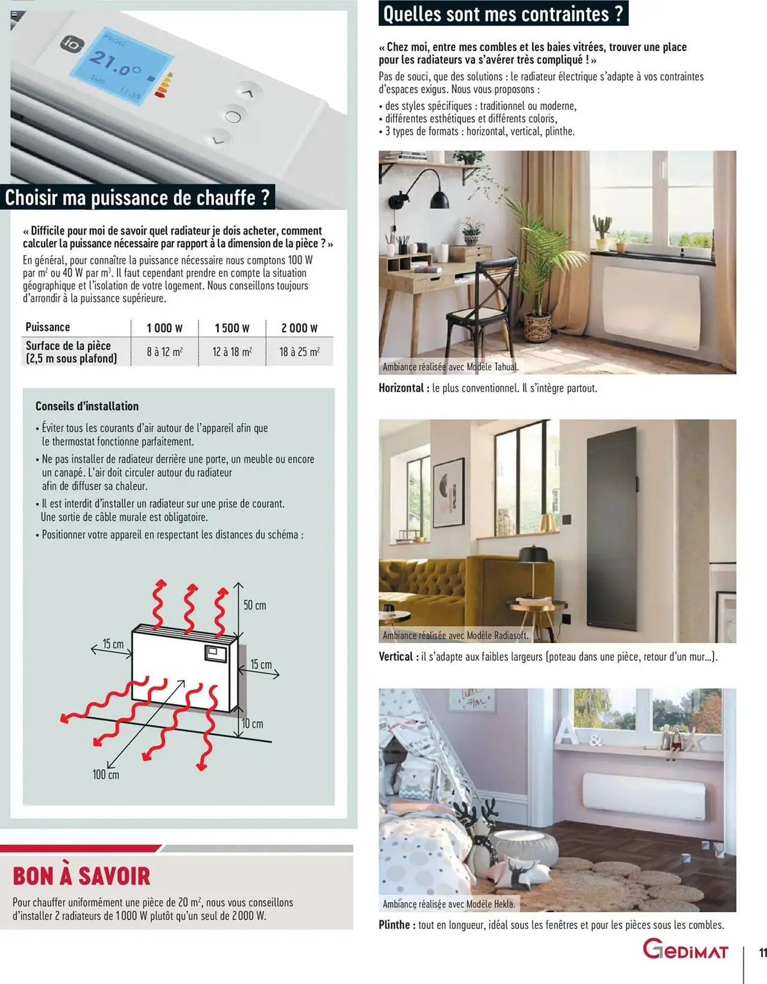 Catalogue Gedimat du 30 juin au 31 décembre 2025 - Catalogue page 11