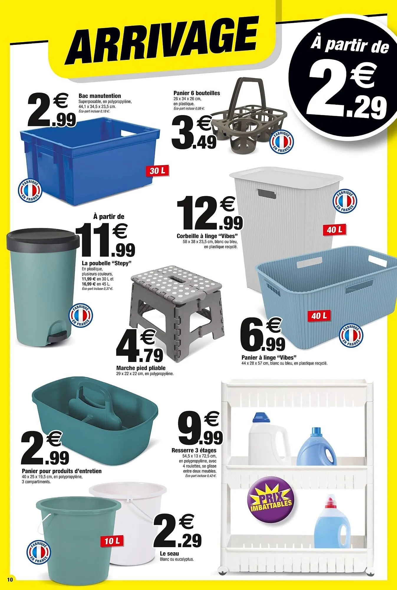 Catalogue Bazarland du 31 décembre au 11 janvier 2026 - Catalogue page 10