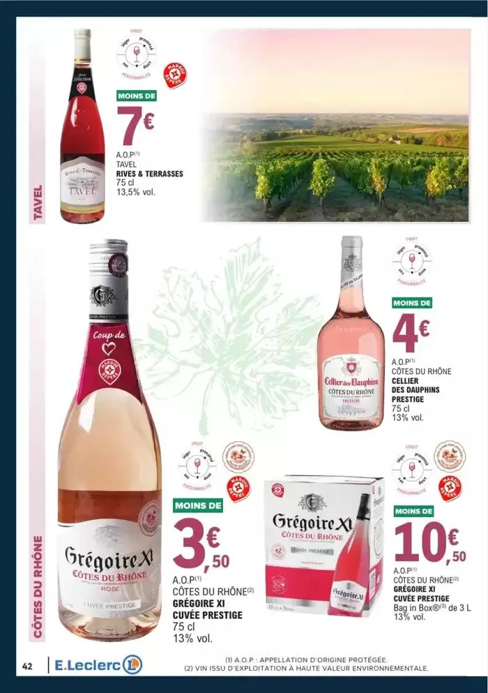 GUIDES DES VINS 2024/2025 du 1 avril au 31 décembre 2025 - Catalogue page 64