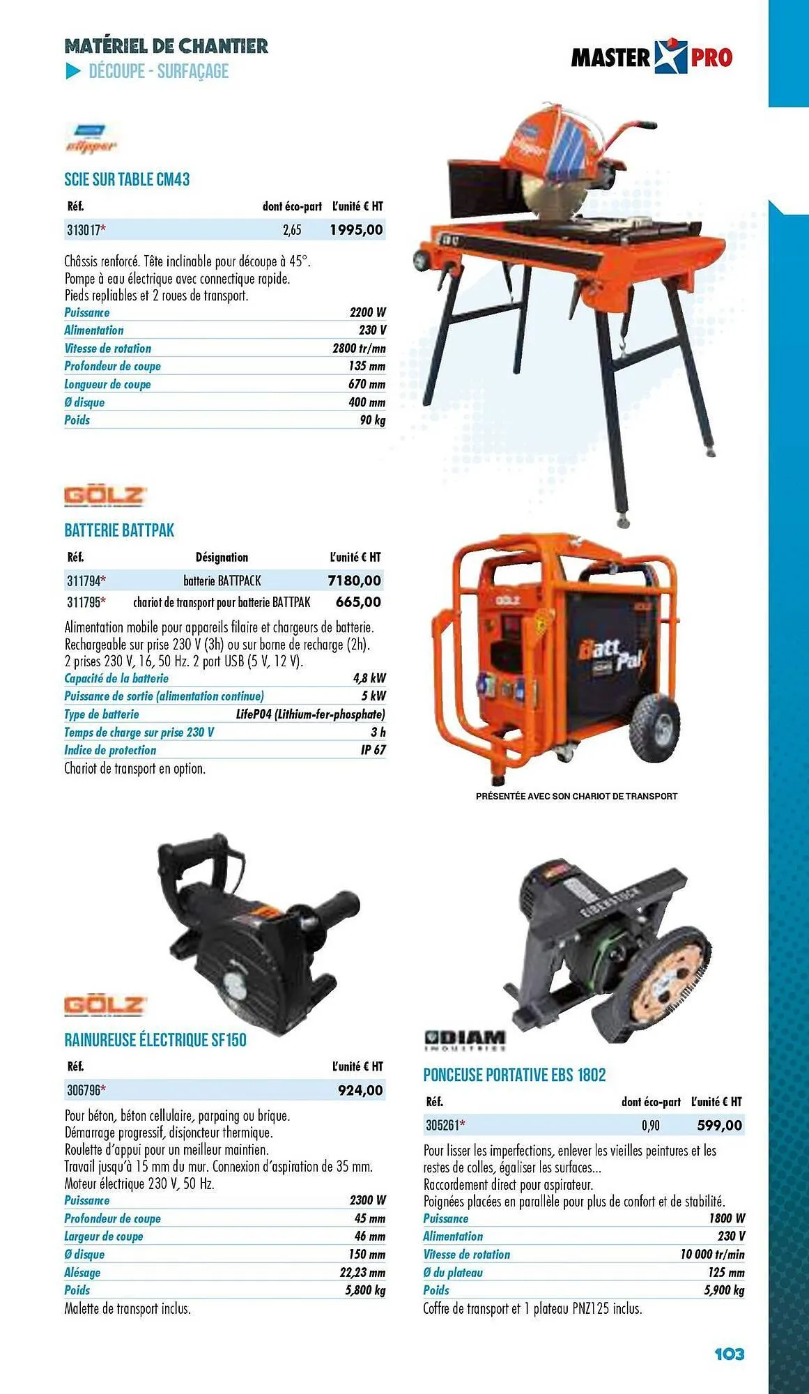 Catalogue Master Pro du 3 janvier au 31 décembre 2025 - Catalogue page 105