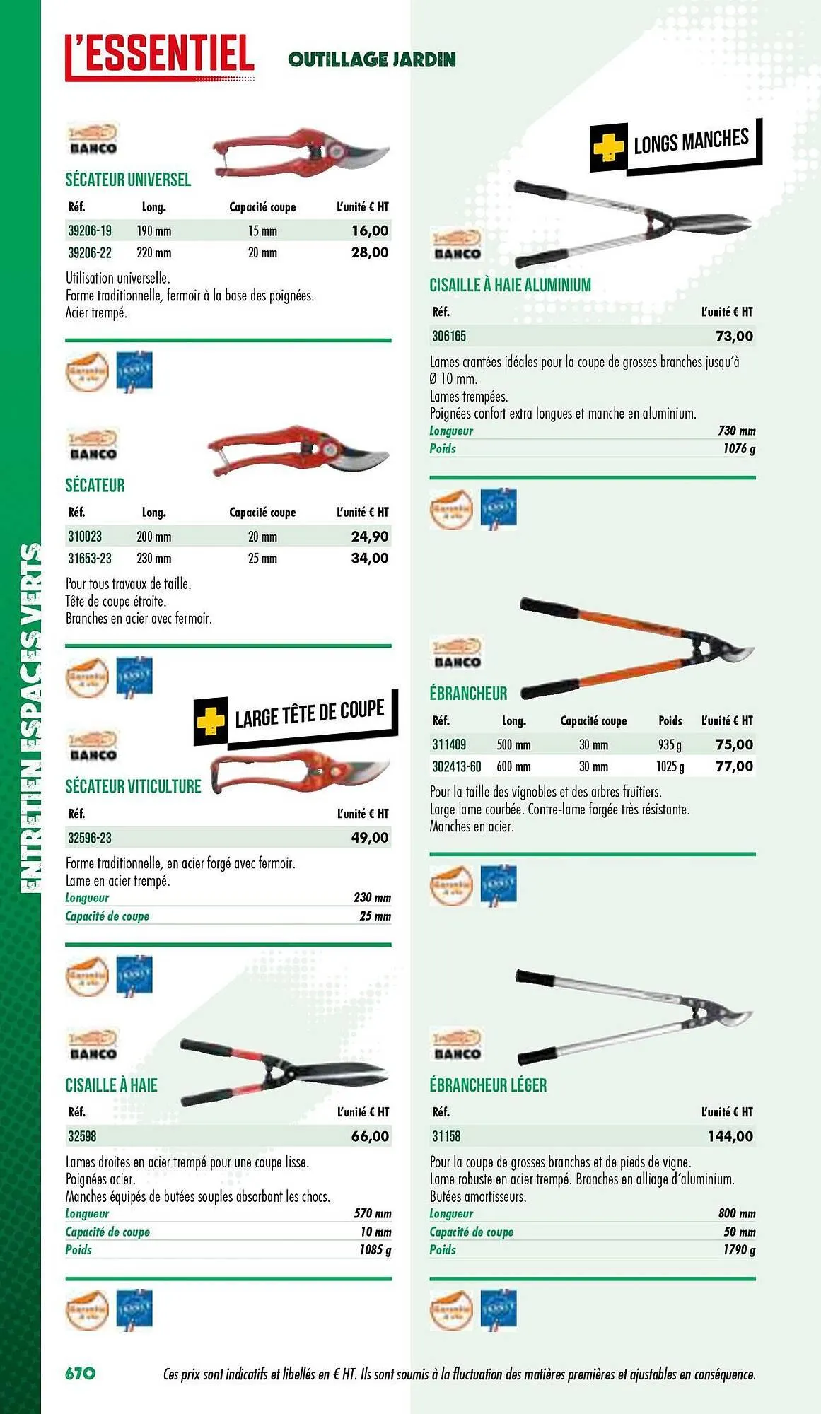 Catalogue Master Pro du 3 janvier au 31 décembre 2025 - Catalogue page 672