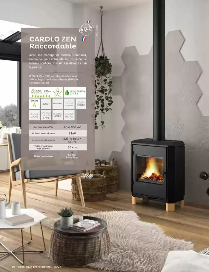 Le chauffage du futur a déjà 100 ans du 15 janvier au 31 mai 2025 - Catalogue page 60