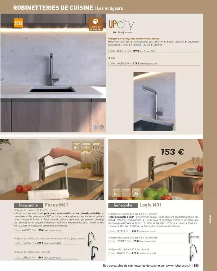 SALLE DE DE BAINS ET CARRELAGE 2025 du 11 avril au 31 décembre 2025 - Catalogue page 385