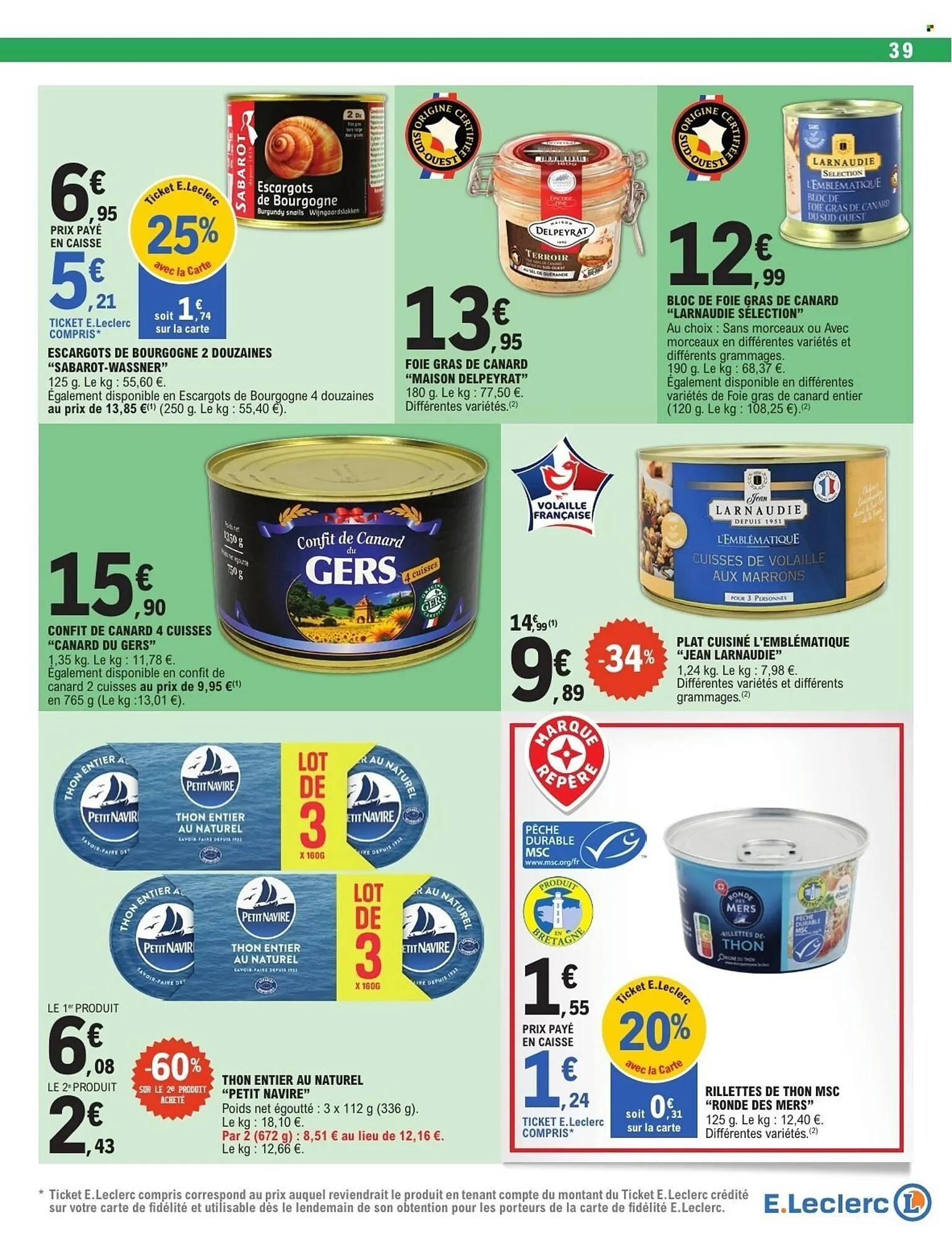 Catalogue E.Leclerc du 24 mars au 4 avril 2026 - Catalogue page 39