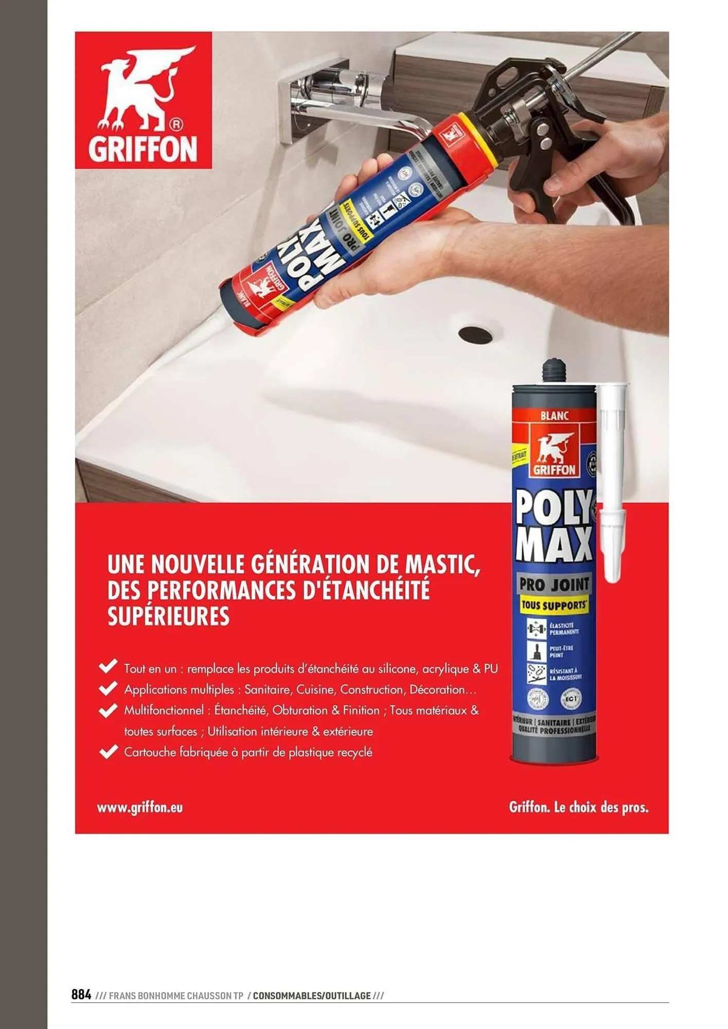 Catalogue Chausson Matériaux du 24 septembre au 31 décembre 2025 - Catalogue page 884