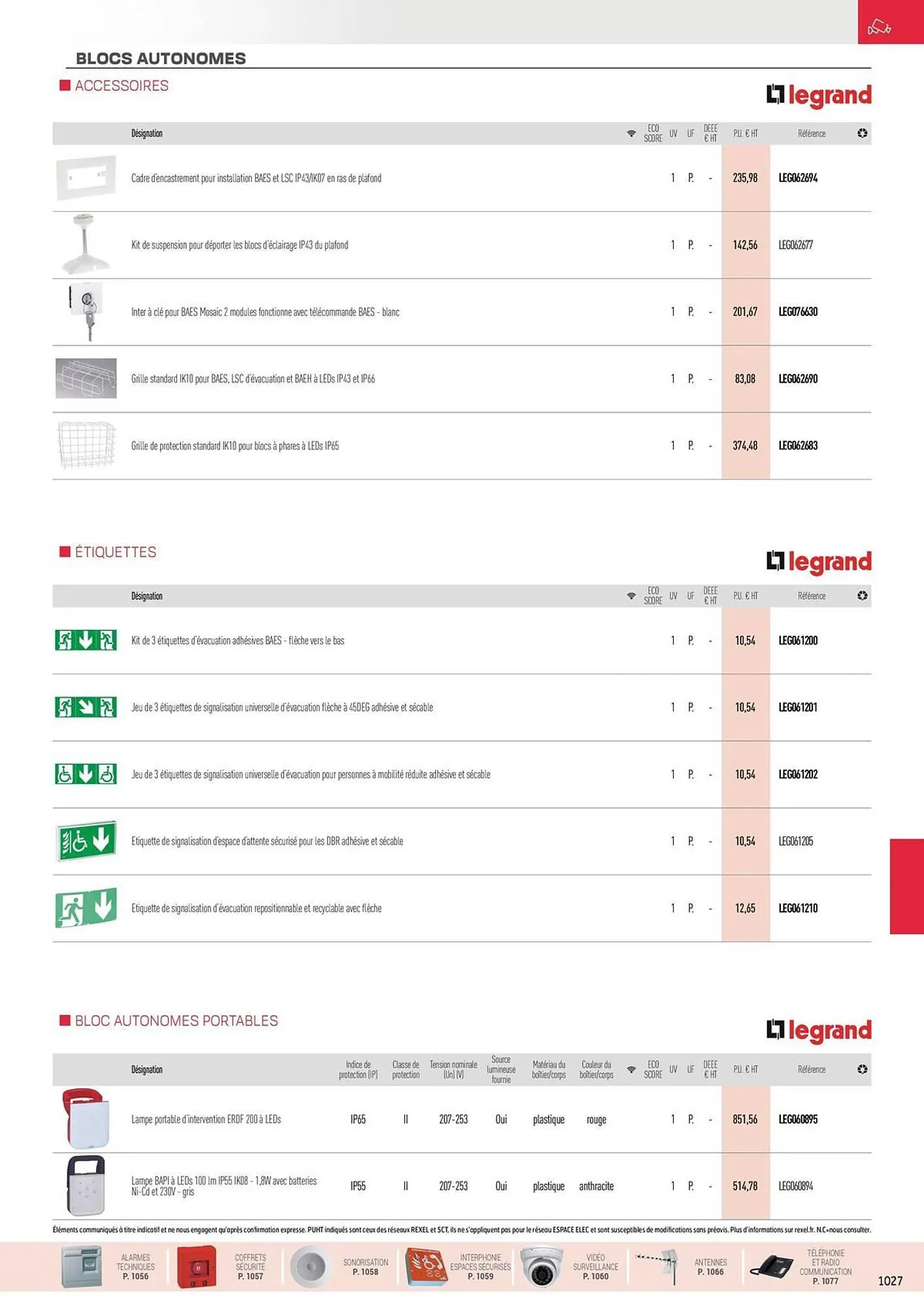 Catalogue Rexel du 31 octobre au 31 décembre 2025 - Catalogue page 73