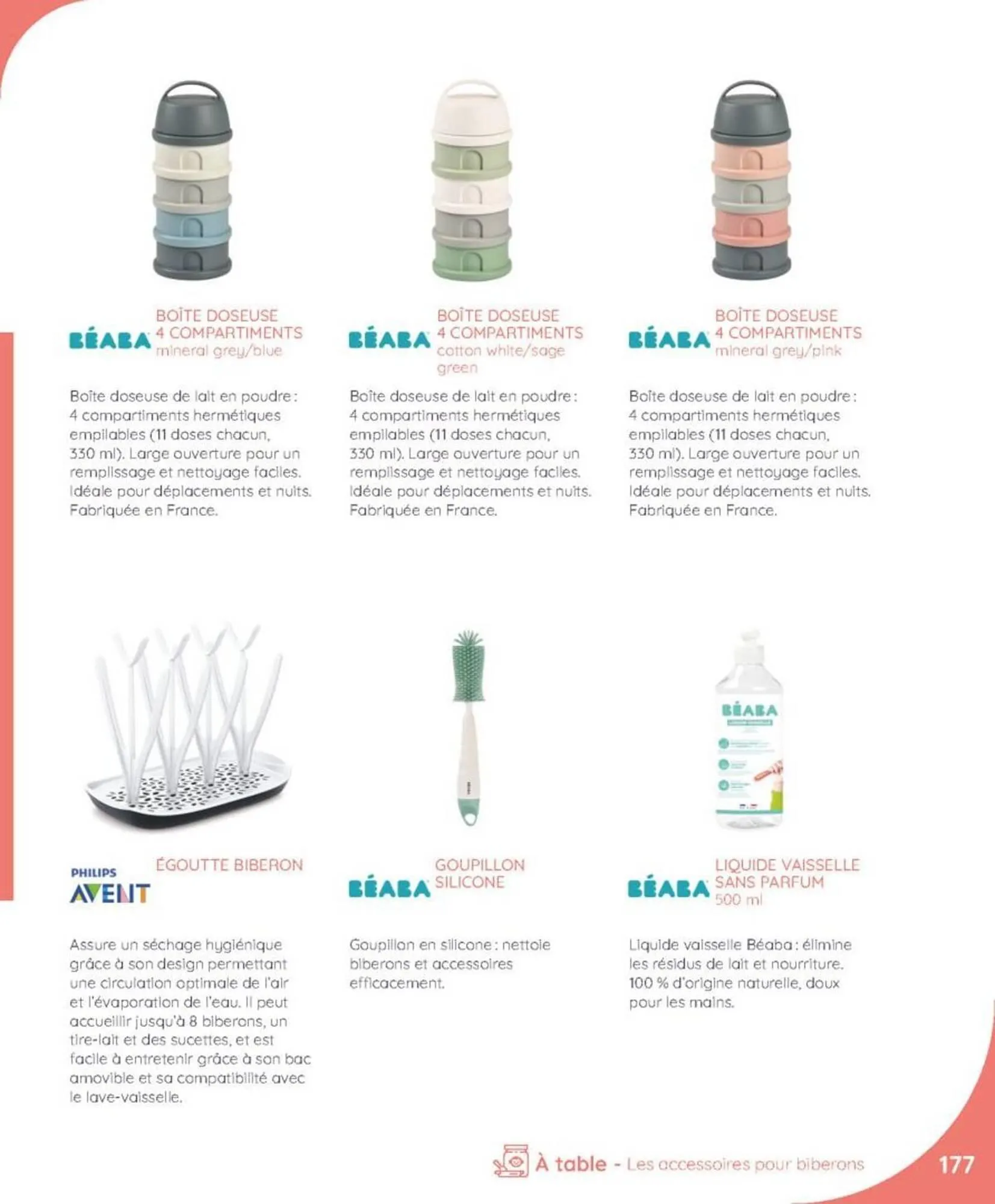 Catalogue autour de bébé du 18 juin au 1 novembre 2025 - Catalogue page 179