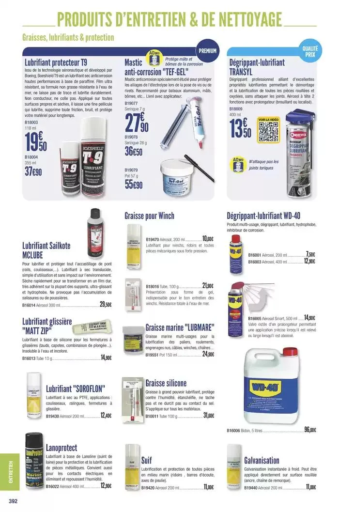 Catalogue Accastillage Diffusion 2025 du 1 janvier au 31 décembre 2025 - Catalogue page 394