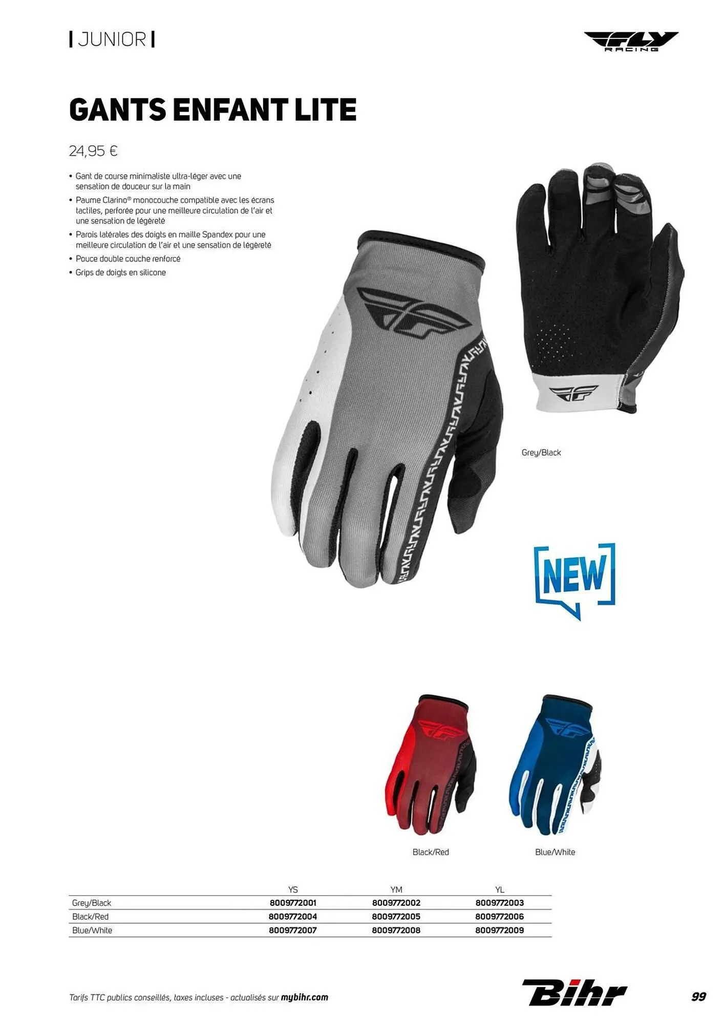 Catalogue Bihr du 1 janvier au 31 janvier 2026 - Catalogue page 99