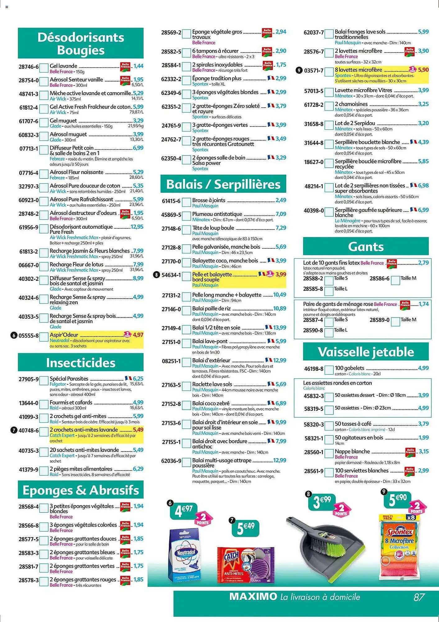 Catalogue Maximo du 24 octobre au 23 novembre 2025 - Catalogue page 87
