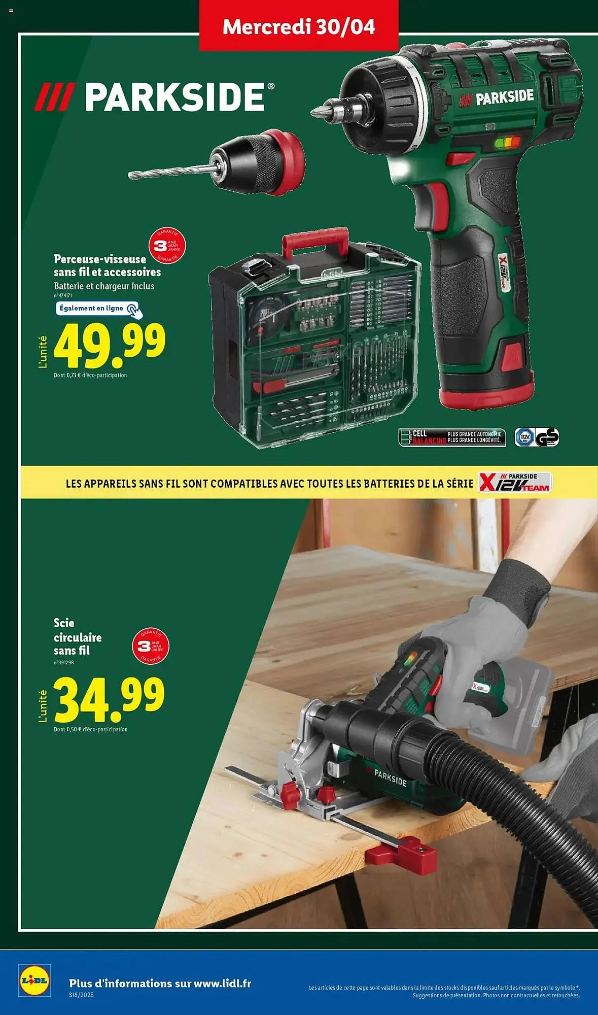 Catalogue Lidl du 30 avril au 5 mai 2025 - Catalogue page 2