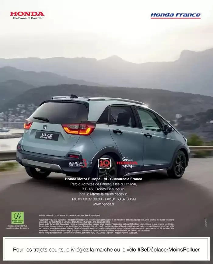 JAZZ e: Hev HYBRID du 7 janvier au 31 mai 2025 - Catalogue page 90