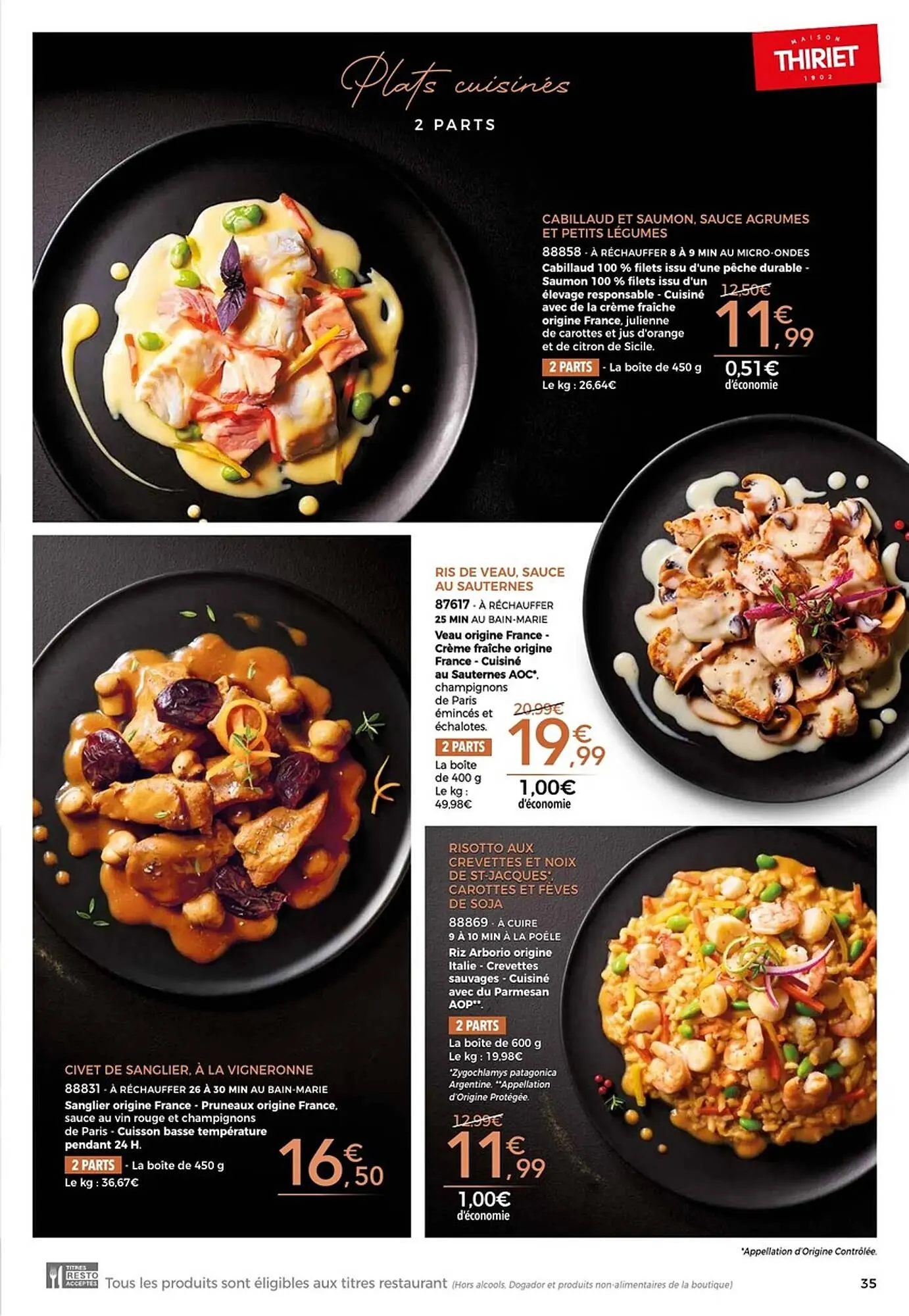 Catalogue Thiriet du 17 novembre au 31 décembre 2025 - Catalogue page 35