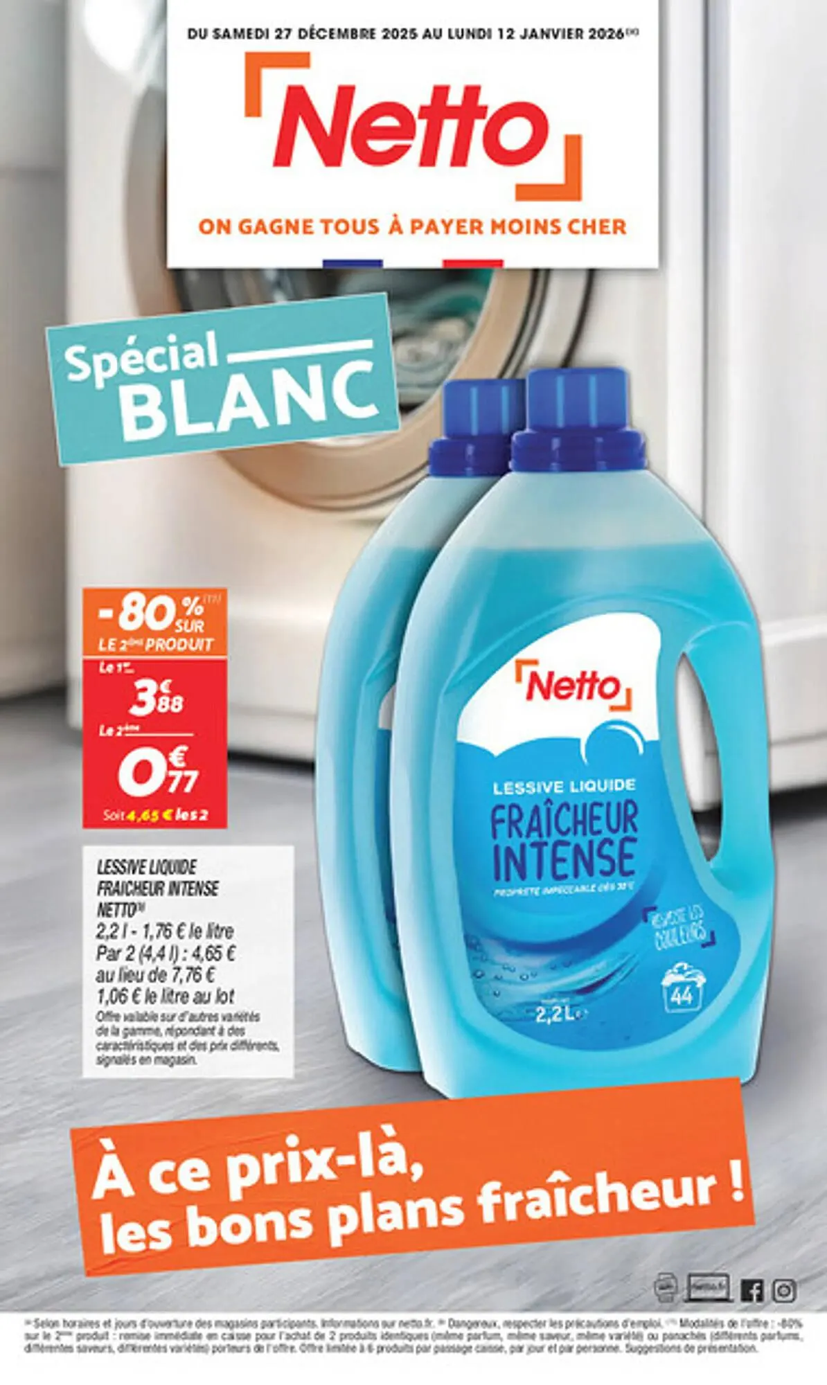Catalogue Netto du 27 décembre au 12 janvier 2026 - Catalogue page 1