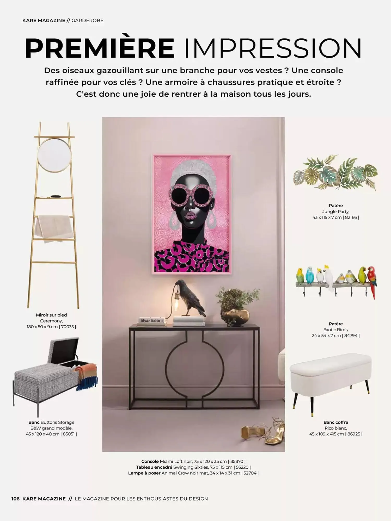 Catalogue KARE du 6 février au 31 décembre 2025 - Catalogue page 106