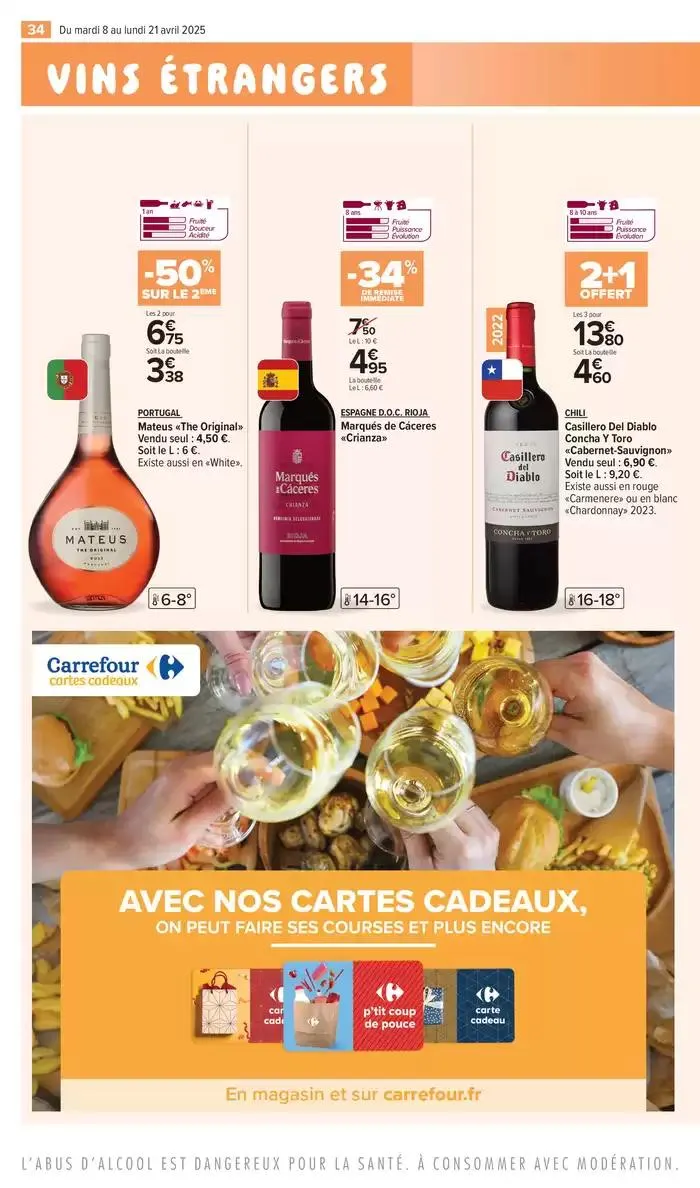FOIRE AUX VINS DE PRINTEMPS du 8 avril au 21 avril 2025 - Catalogue page 36