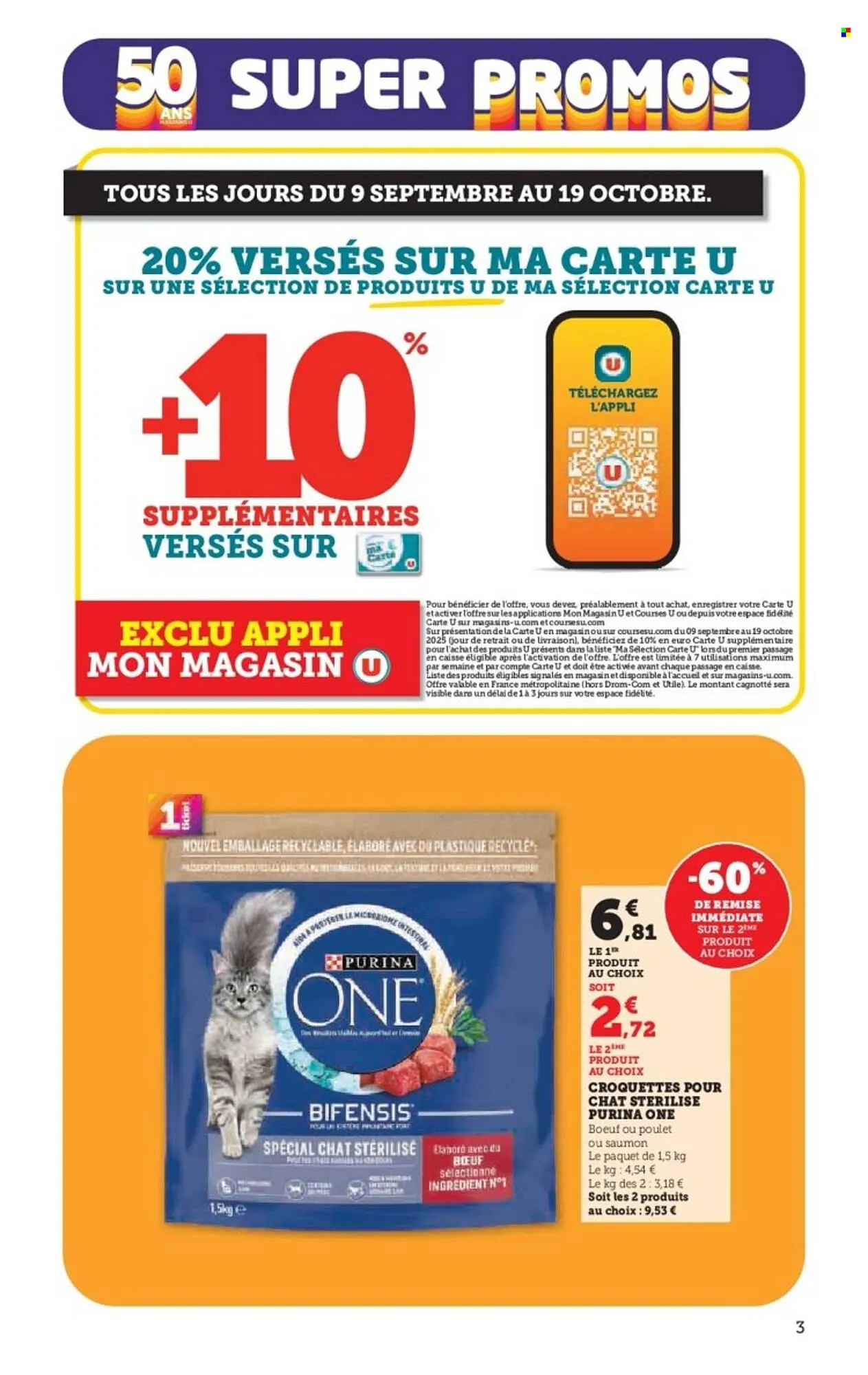Catalogue Super U du 30 septembre au 12 octobre 2025 - Catalogue page 3