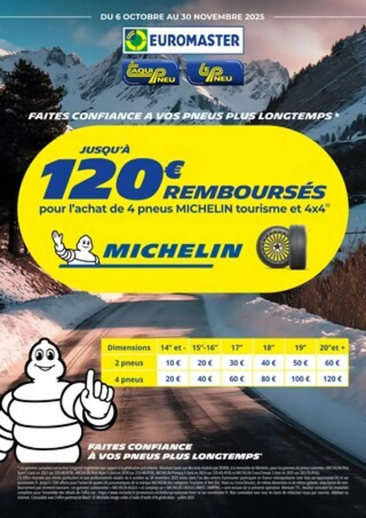 Catalogue Euromaster du 3 novembre au 17 novembre 2025 - Catalogue page 3