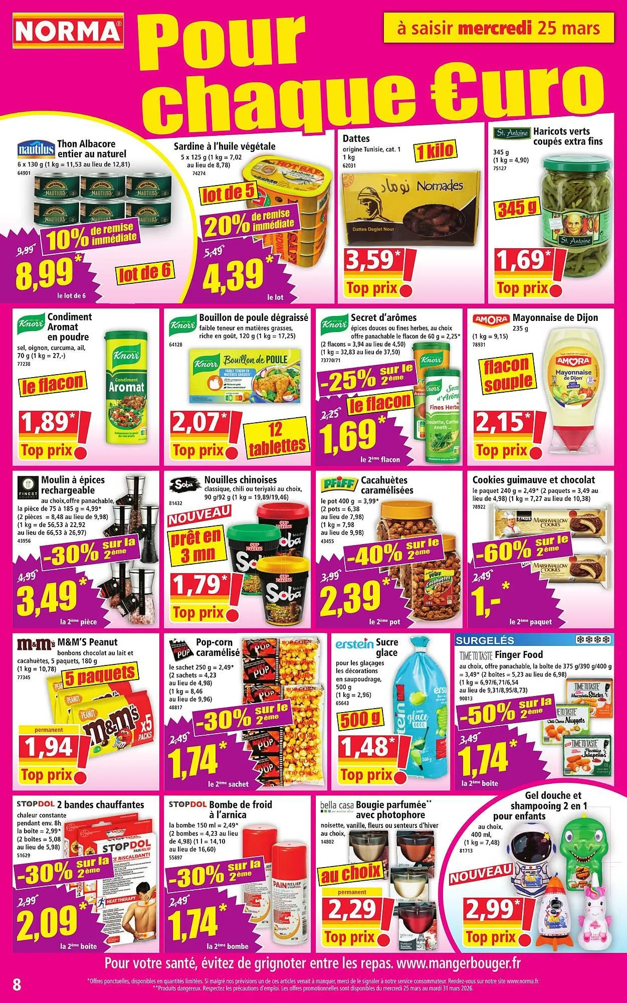 Catalogue Norma du 25 mars au 31 mars 2026 - Catalogue page 8