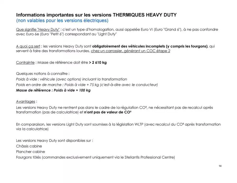 Opel Movano du 8 janvier au 8 janvier 2026 - Catalogue page 14