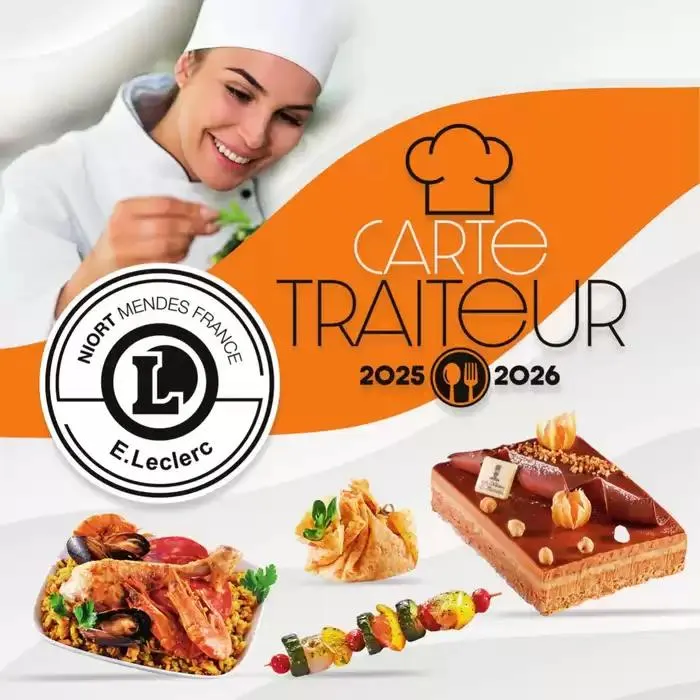 Carte traiteur permanente du 17 avril au 31 mars 2026 - Catalogue page 1