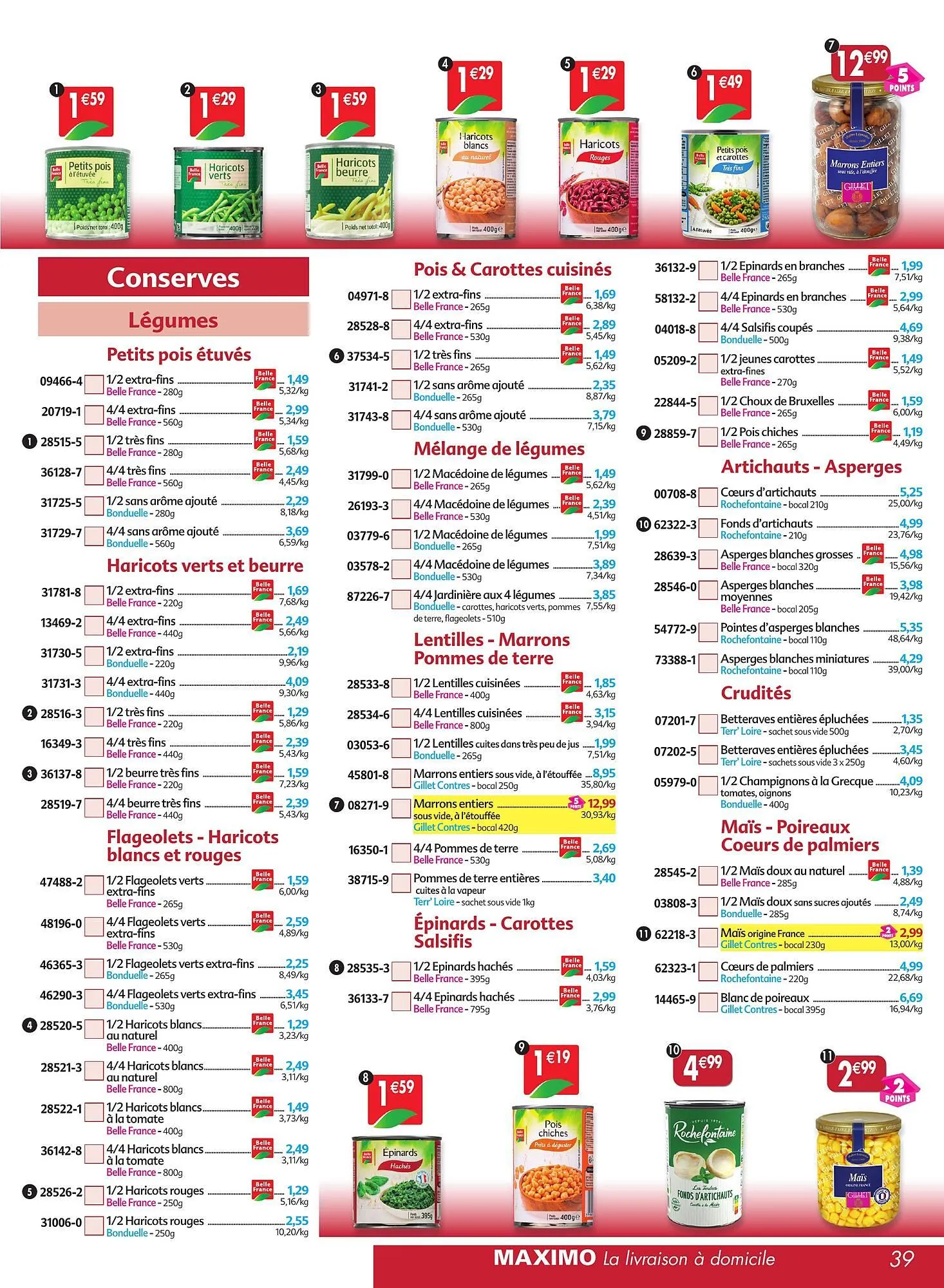 Catalogue Maximo du 5 août au 28 août 2025 - Catalogue page 39