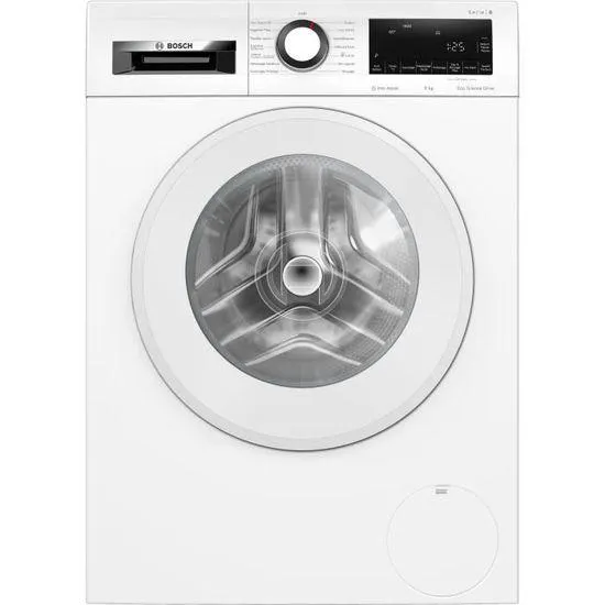 Lave-linge hublot BOSCH WGG244Z3FR SER6 - 9 kg - Induction - L60cm - 1400 trs/min - Classe A - Vapeur - Blanc