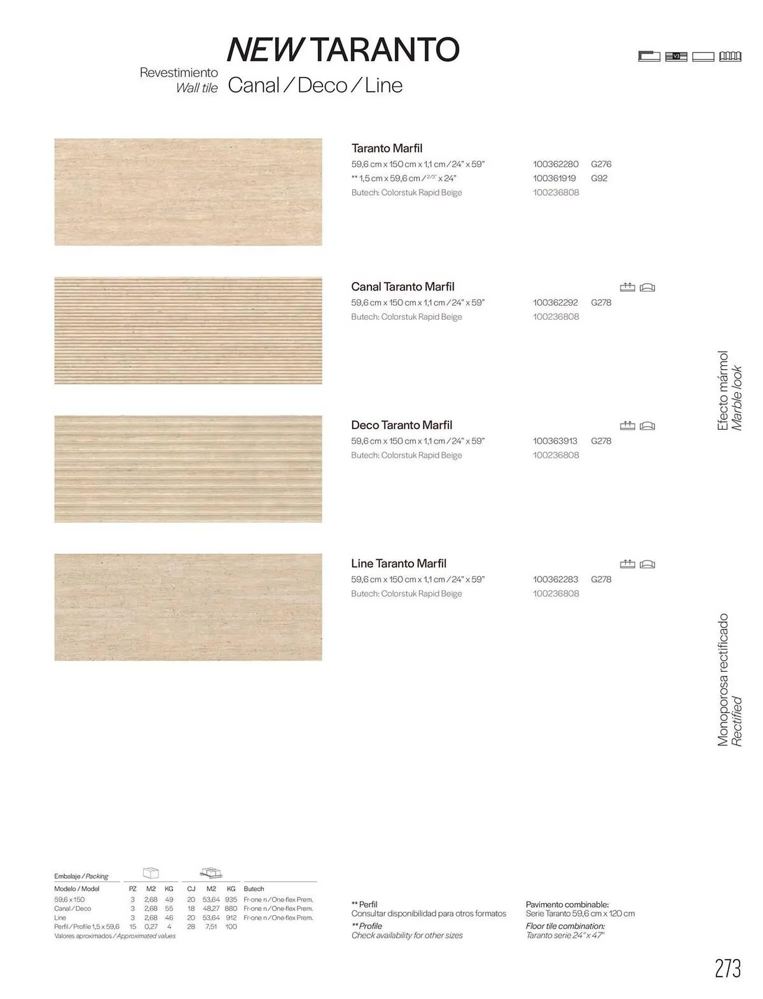 Catalogue Porcelanosa du 27 janvier au 31 décembre 2025 - Catalogue page 275