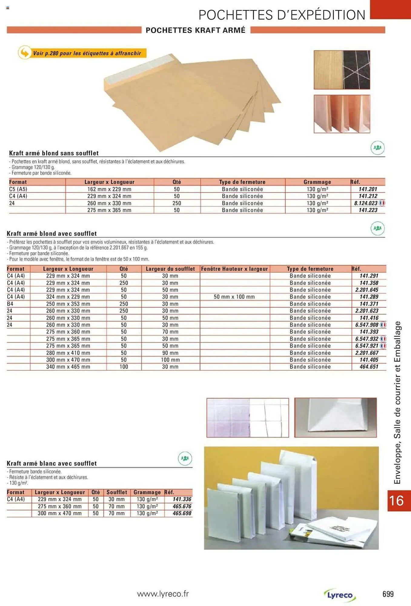 Catalogue Lyreco du 15 mai au 31 décembre 2023 - Catalogue page 699