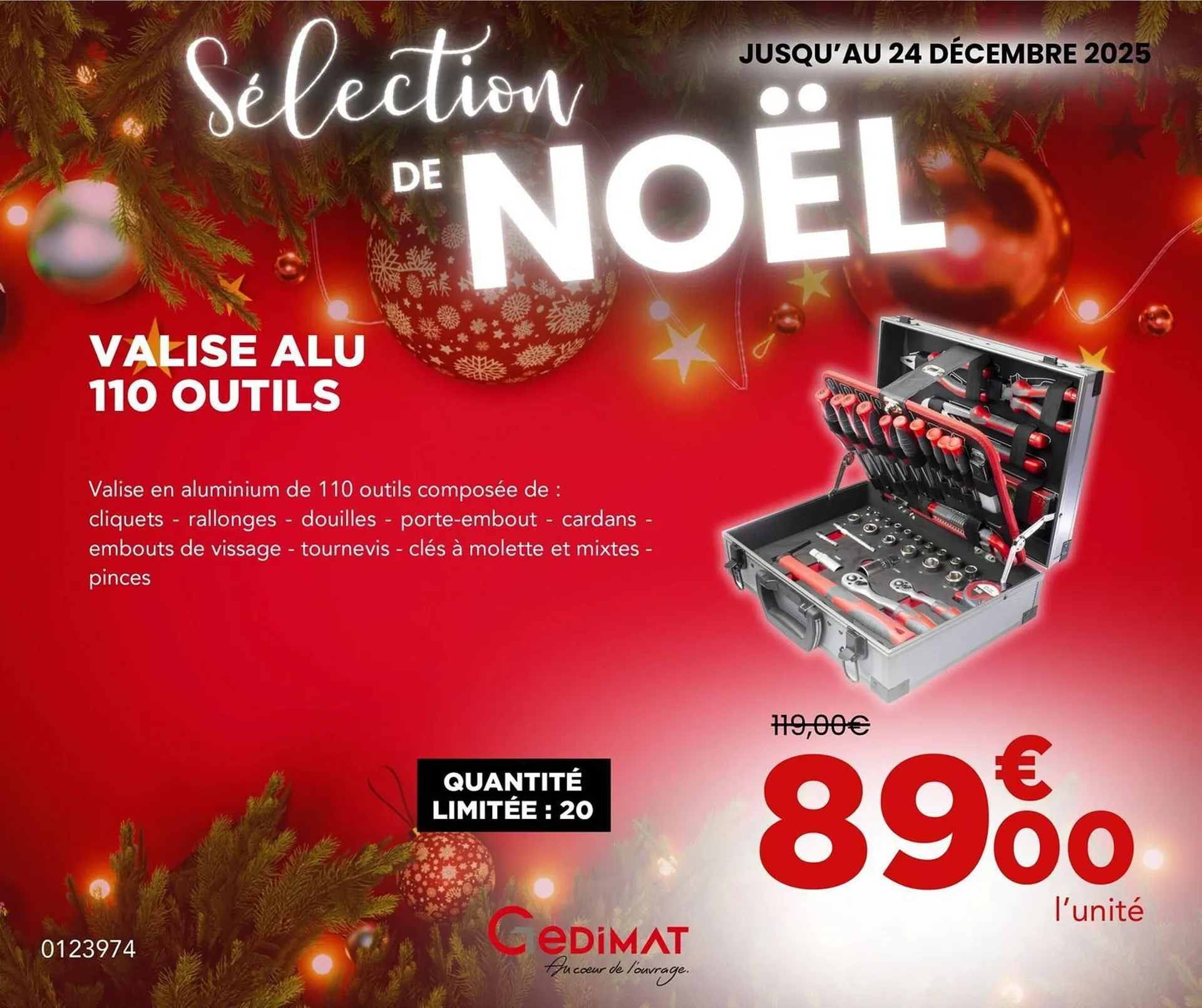 Catalogue Gedimat du 3 décembre au 24 décembre 2025 - Catalogue page 2