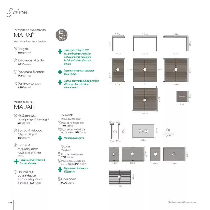 Catalogue Hespéride 2025 du 5 février au 31 décembre 2025 - Catalogue page 228