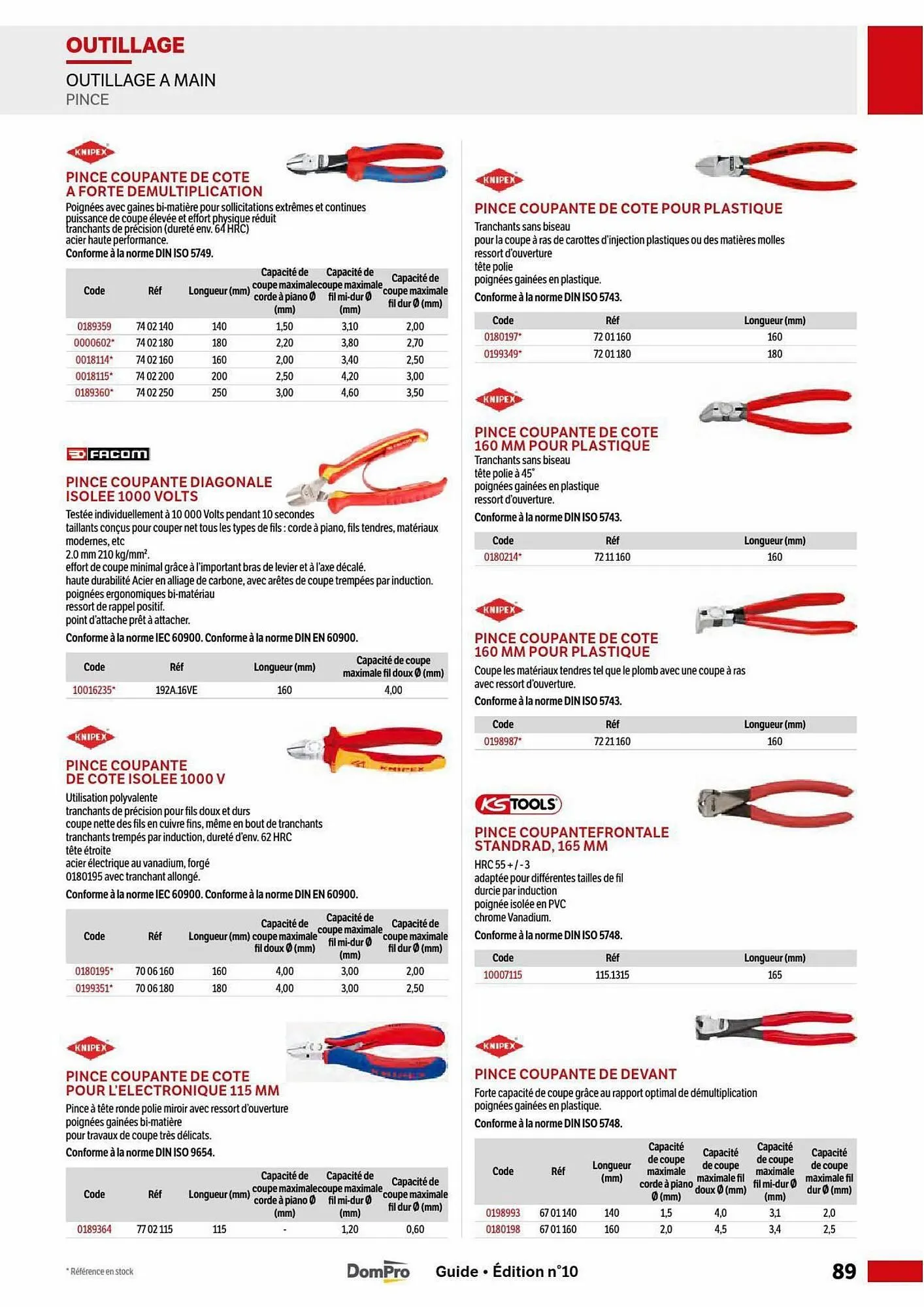 Catalogue DomPro du 5 mai au 30 août 2025 - Catalogue page 89