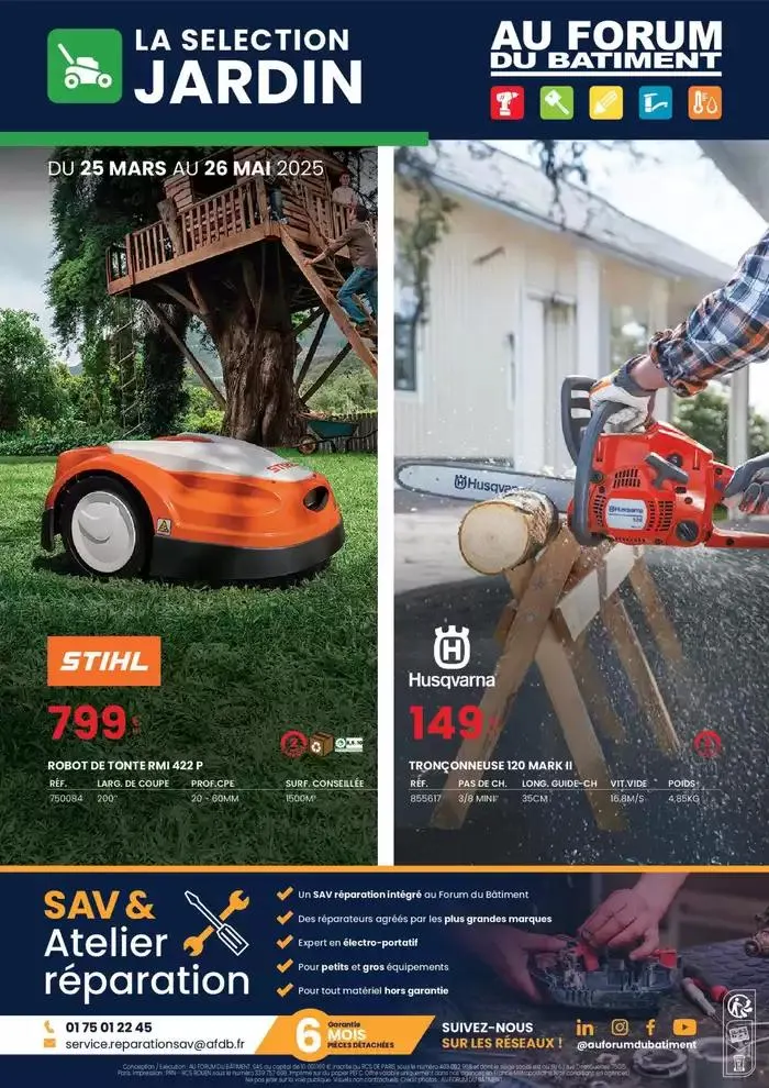 Sélection Jardin Printemps - Été du 28 mars au 26 mai 2025 - Catalogue page 16