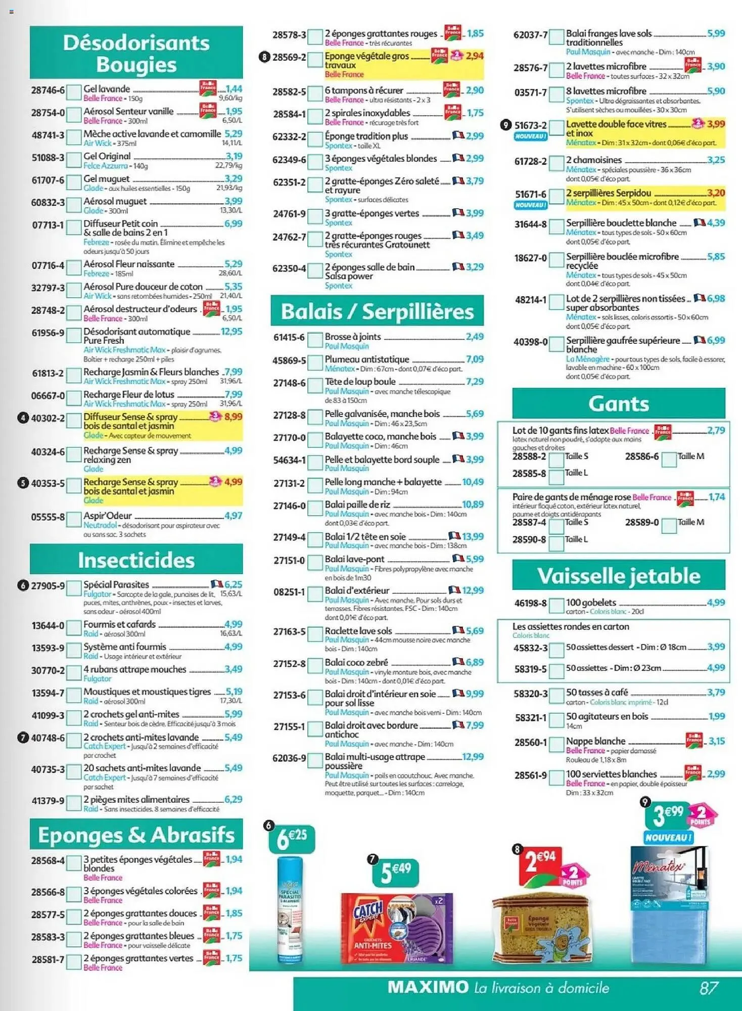 Catalogue Maximo du 2 mars au 29 mars 2026 - Catalogue page 87